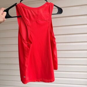 lululemon athletica Vibrant Red Tank Top